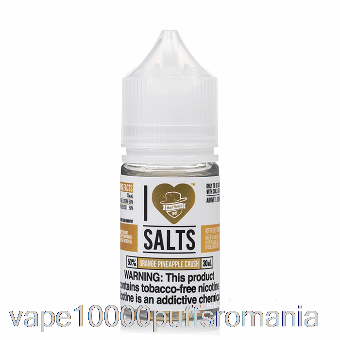 Vape Romania Portocale Crush De Ananas - Iubesc Sarurile - 30ml 25mg